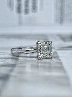 Украшение GIA  Кольцо с бриллиантом 2,01 ct. L/VS2 (Asscher)   