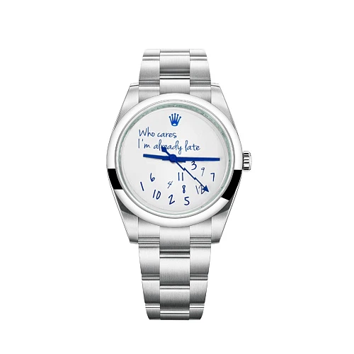 Часы Rolex  Тюнинг Oyster Perpetual 41 Mm Who Cares Edition  124300
