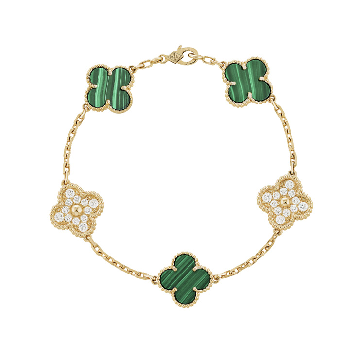 Украшение Van Cleef & Arpels  Браслет Vintage Alhambra Vcaro7Gq00  VCARO7GQ00 