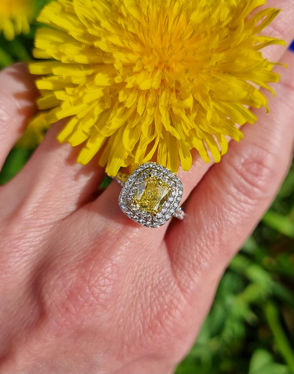 Украшение Tiffany &amp; Co  Кольцо Soleste 1,13 Ct. Fiy/If   
