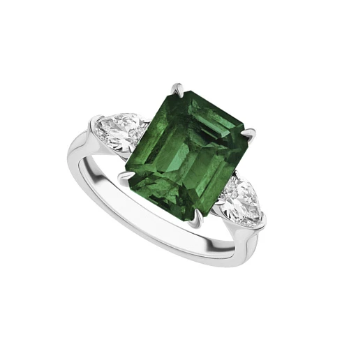 Украшение No Name  Кольцо с изумрудом 9,50 ct.   