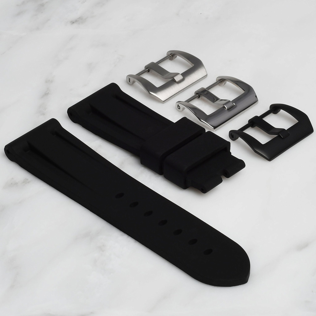 Часовой ремешок Panerai  Ремешок Для Часов Black 44Mm Strap  