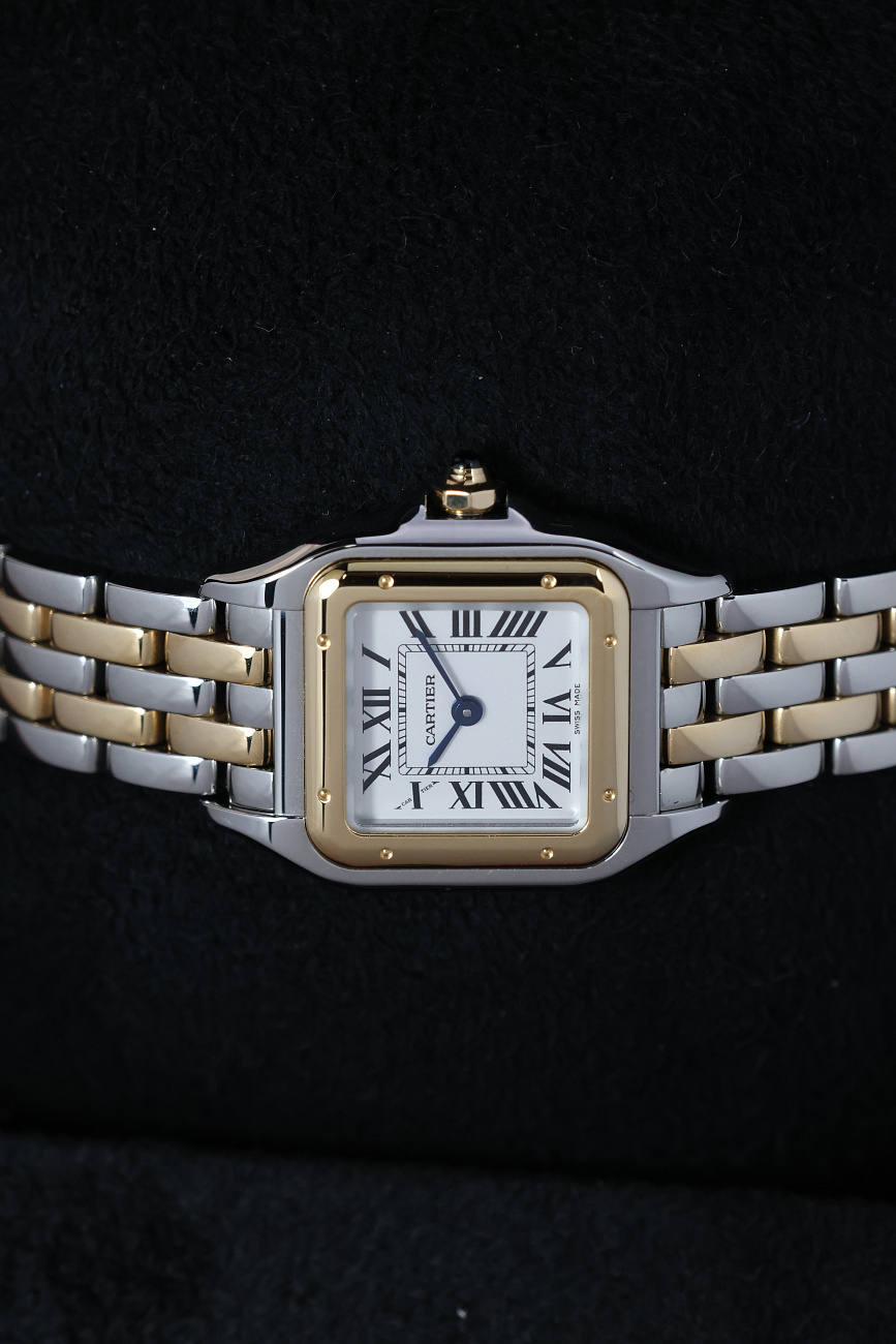 Часы Cartier  Panthere De Cartier Small Steel And Yellow Gold  W2PN0018