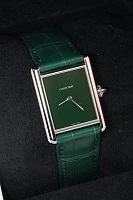 Часы Cartier  Tank Must De Cartier Green Large  WSTA0115