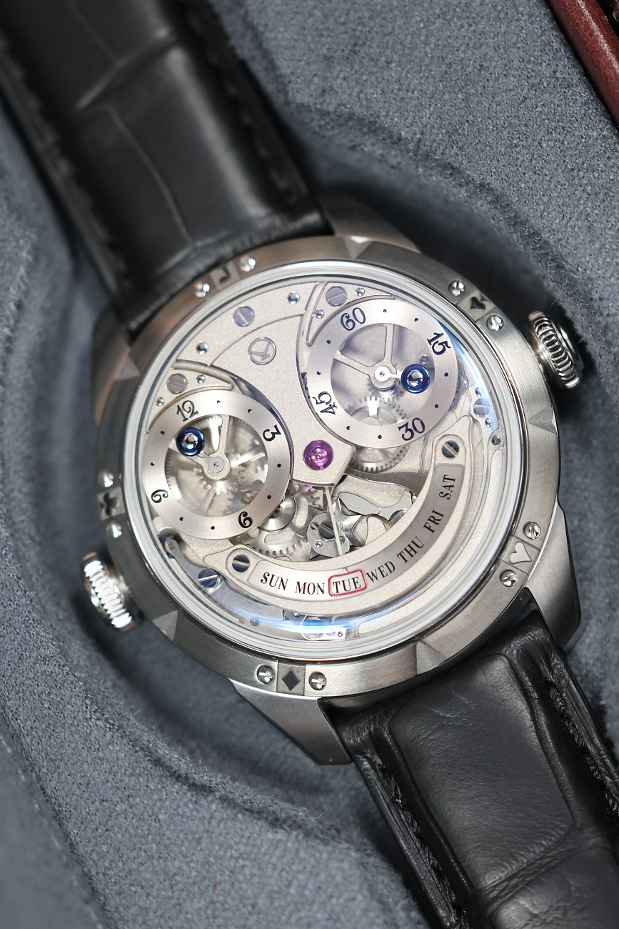 Часы Константин Чайкин (Konstantin Chaykin)  Джокер Стальная Маска  железная маска