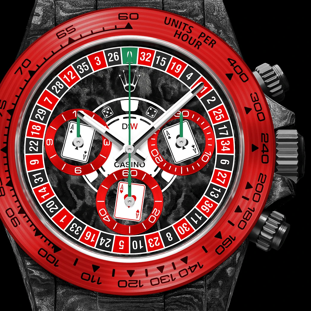 Заказать DiW  Rolex Daytona 40 Mm Casino (Lucky Player) V2  