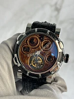 Часы Romain Jerome  Tourbilion Rusted Steel T-Oxy Iii Tourbillon Black Extreme  TO.MO.CRISIS.F1.11BB.00