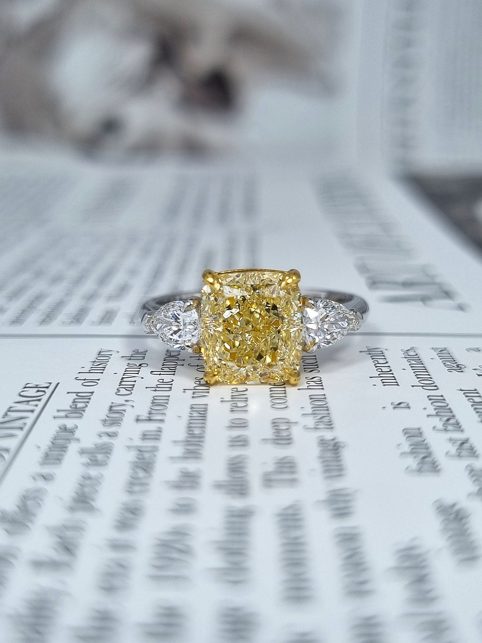 Украшение NO NAME  Кольцо С Бриллиантом 3,17 Ct. Fly/Vvs2   