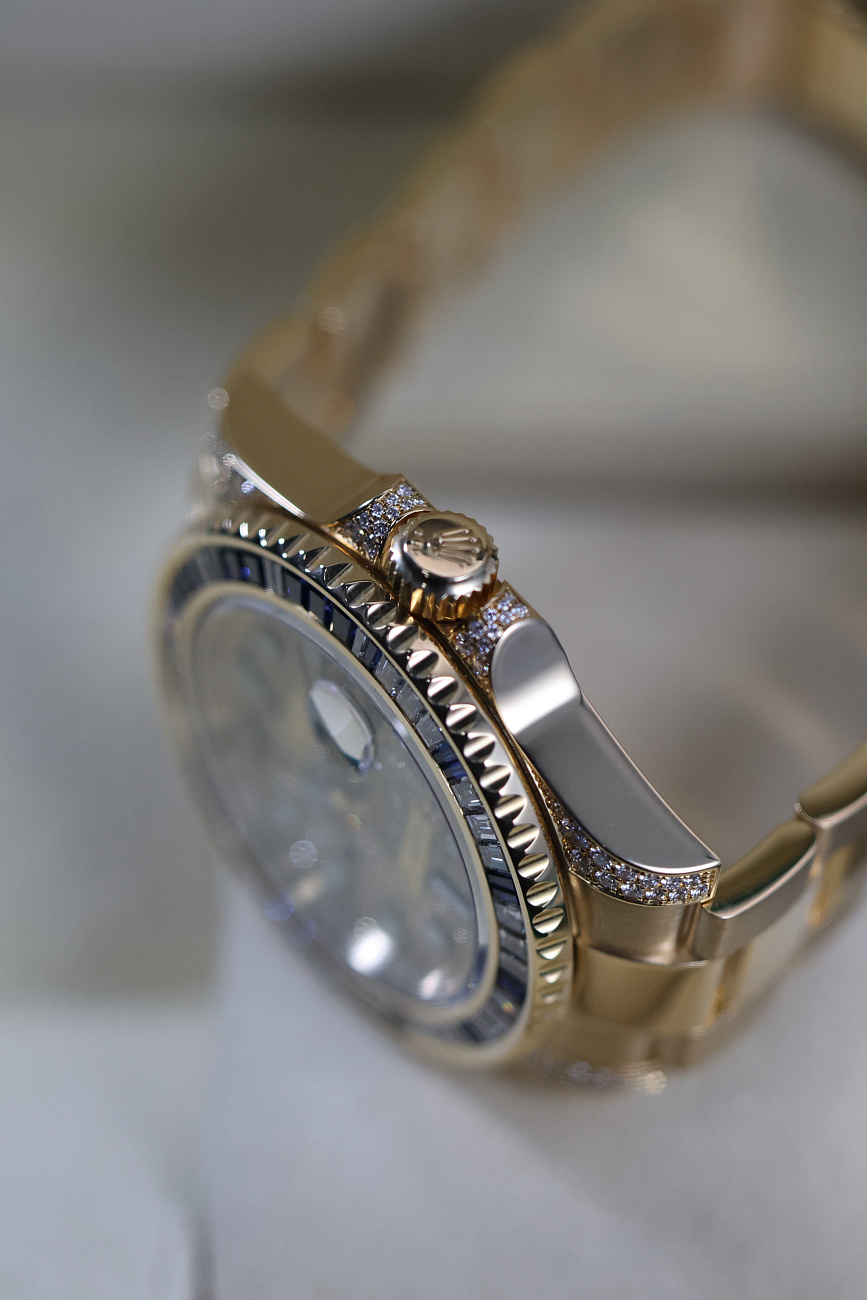 Часы Rolex  Rolex GMT Master II Sapphires Diamonds   116758SA