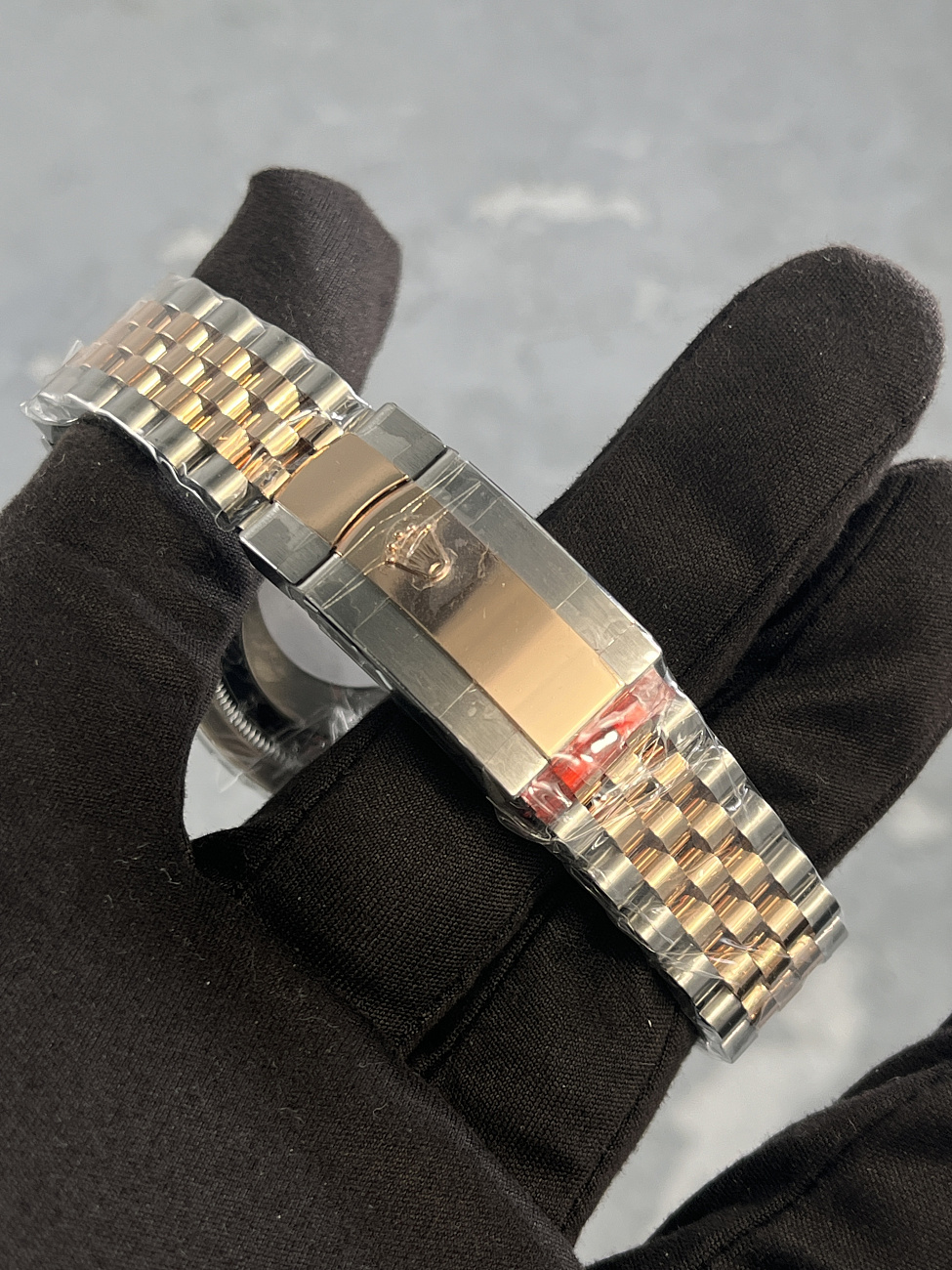 Часы Rolex  Datejust 36Mm Steel And Everose Gold Fluted Motif Dial With Diamonds  126231