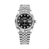Заказать Rolex  Oyster Perpetual Datejust 36 Mm Diamond Index 126234 Black Dial  126234