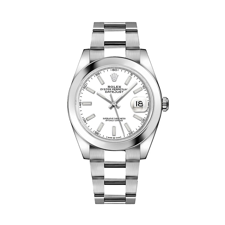 Часы Rolex  Oyster Perpetual Datejust Ii 41Mm White Dial  126300