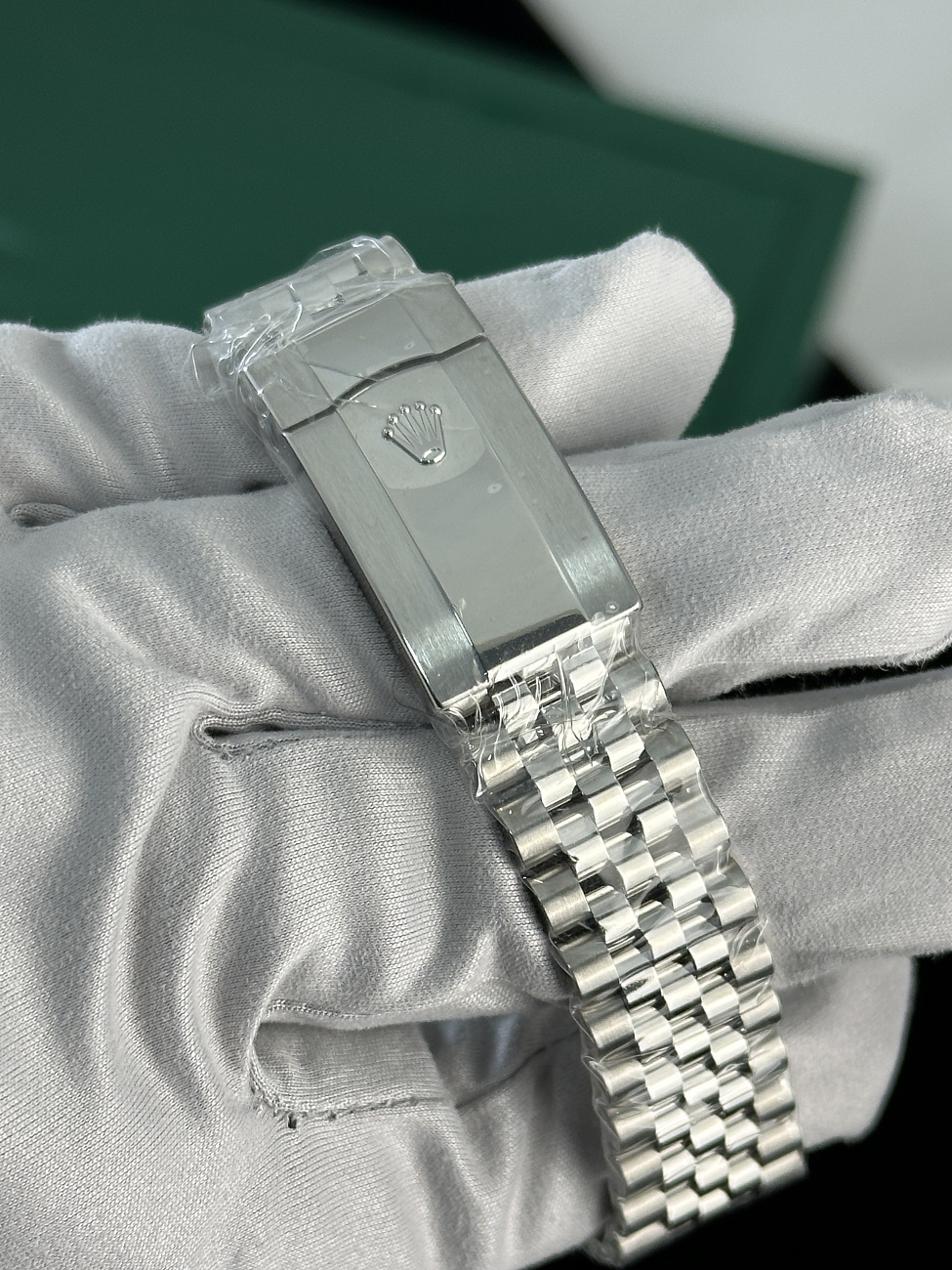 Часы Rolex  Datejust 126284Rbr Mint Green Jubilee 36Mm Stainless Steel  126284rbr