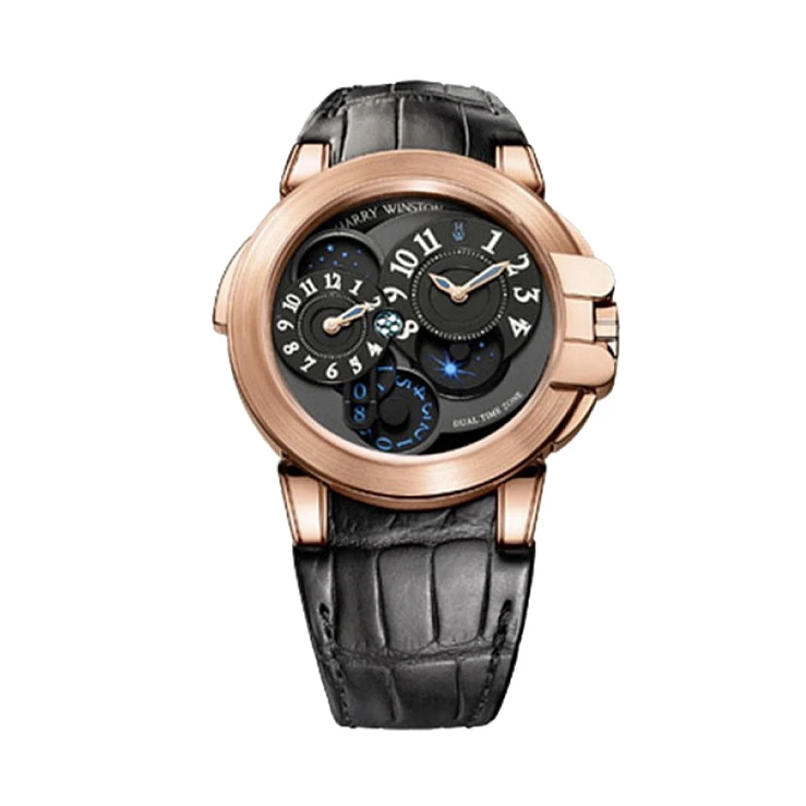 Часы Harry Winston  Ocean Dual Time  OCEATZ44RR005