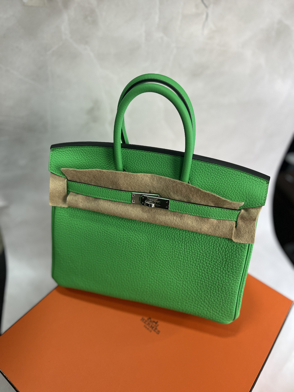 Часы Hermes  Birkin 25 Veau Togo Vert Comics  