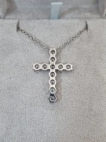 Украшение GIA  Крест с бриллиантами 3,84 ct. G/VVS2   