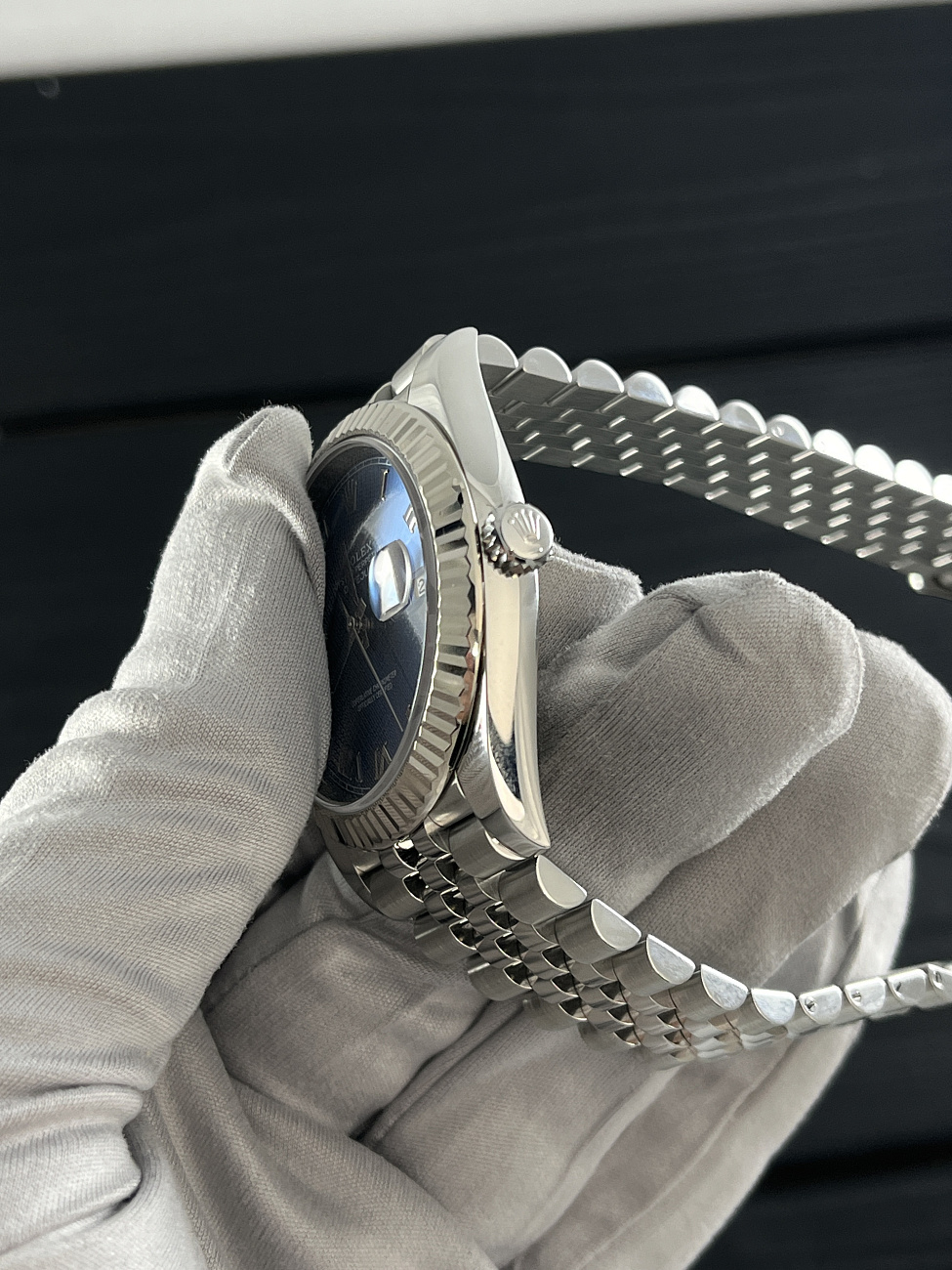 Часы Rolex  Datejust 41Mm Blue Azzurro  126334-0026