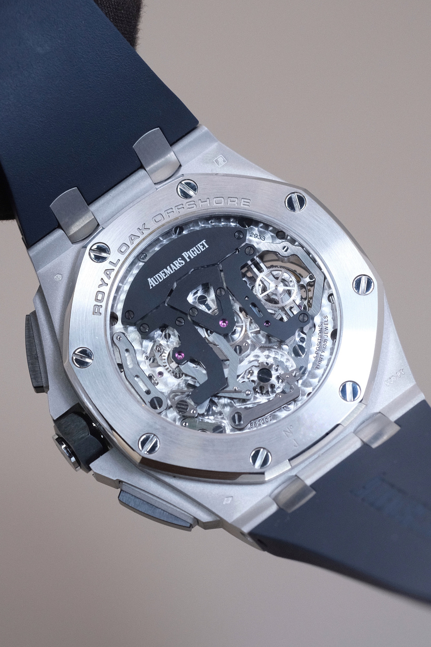 Часы Audemars Piguet  Royal Oak Offshore 10 Days Tourbillon Chronograph Platinum  26388PO.OO.D027CA.01