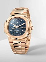 Заказать Patek Philippe  Nautilus Travel Time Chronograph  5990/1R-001
