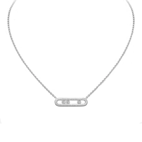 Украшение Messika  Move Classique Ciselé Necklace  Move Classique Ciselé Necklace 14667-WG 