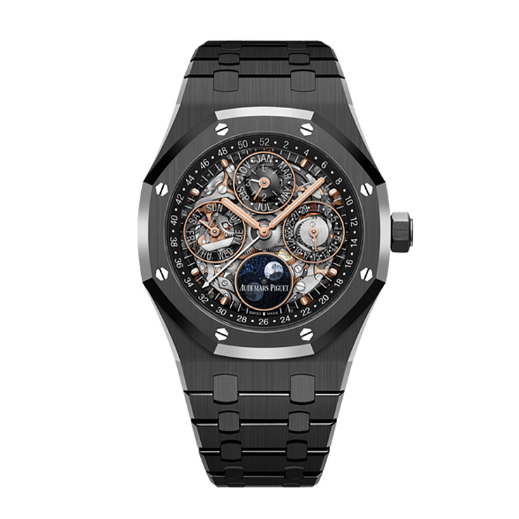 Часы Audemars Piguet  Royal Oak Perpetual Calendar 41 Skeleton Ceramic  26579CE.OO.1225CE.01