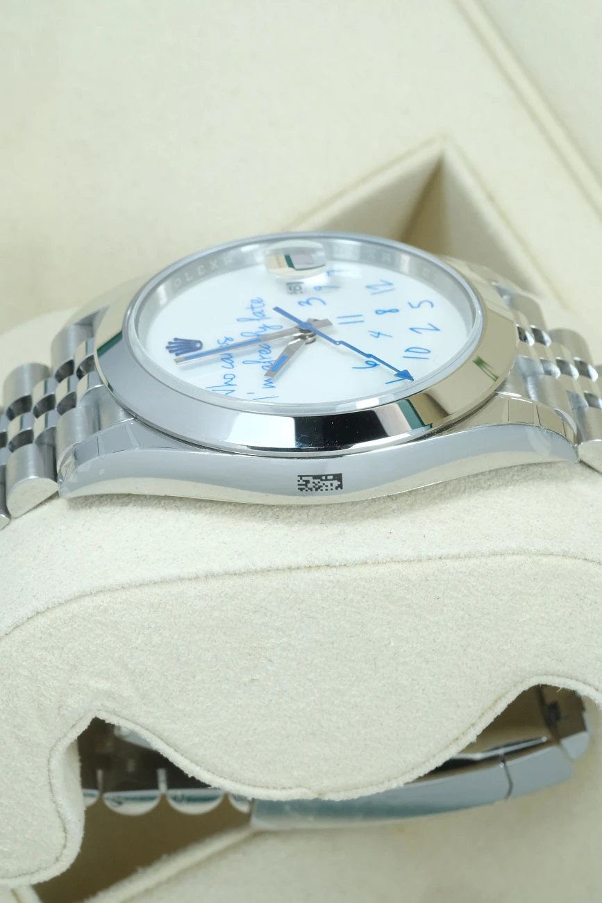 Часы Rolex  Тюнинг Oyster Perpetual Datejust 41Mm Who Cares Edition  126300 Who Cares