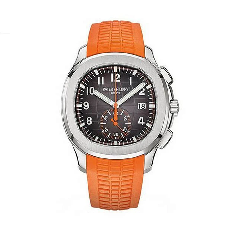 Часы Patek Philippe  Patek Philippe Aquanaut Flyback Chronograph Black 5968A  5968A-001