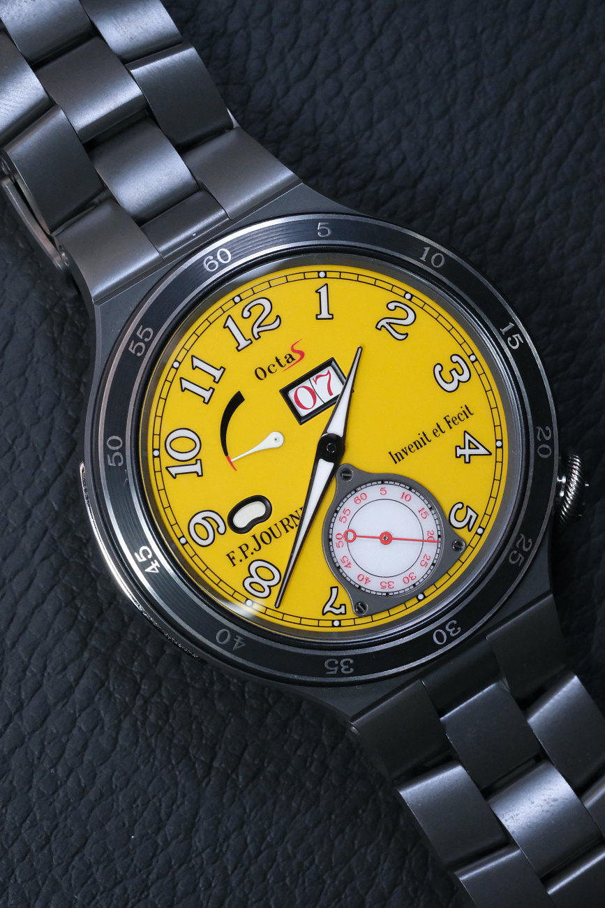 Часы F.P. Journe  Sport Titanium Bracelet Yellow  octa sportline ARS2