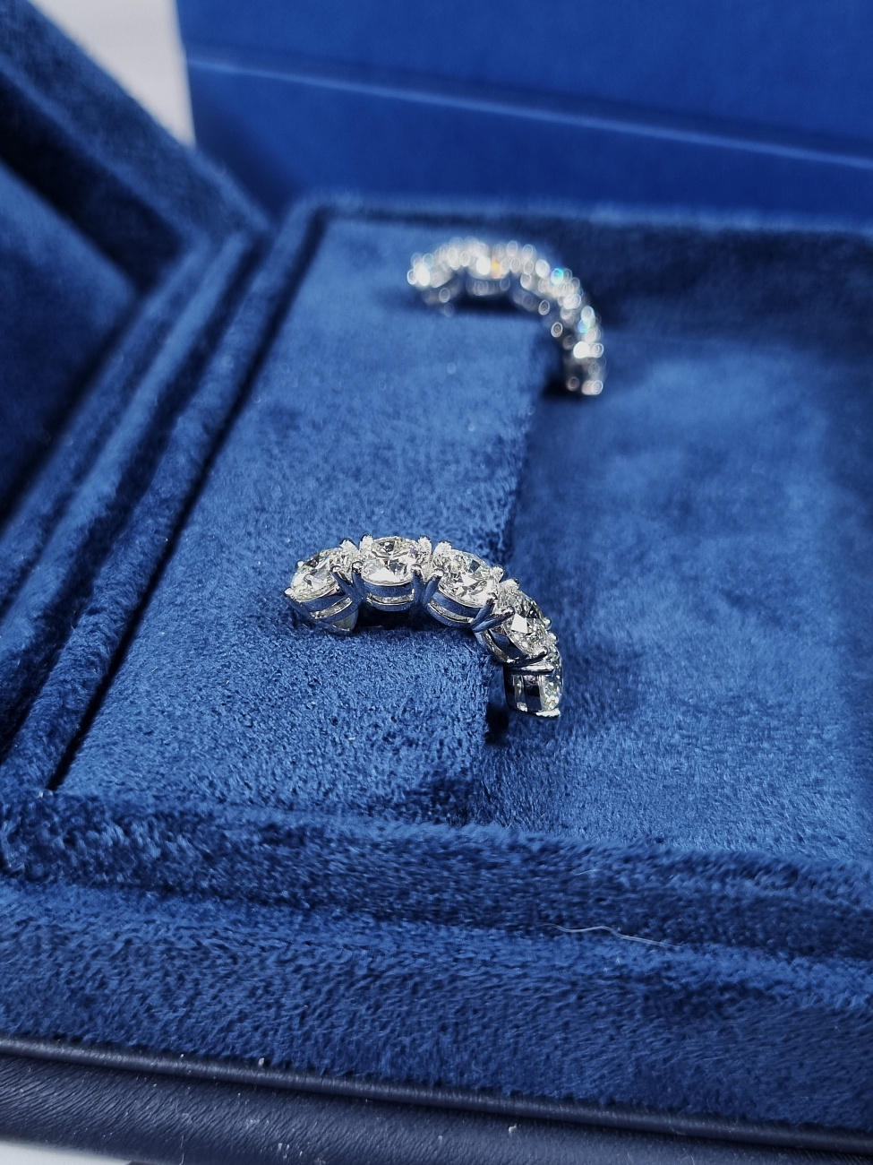 Украшение NO NAME  Серьги С Бриллиантами 5,01 Ct. K/Vvs2-Vs2   