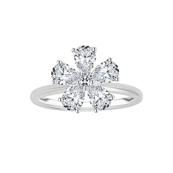 GIA Кольцо c бриллиантами 3,53 ct. G/VS1