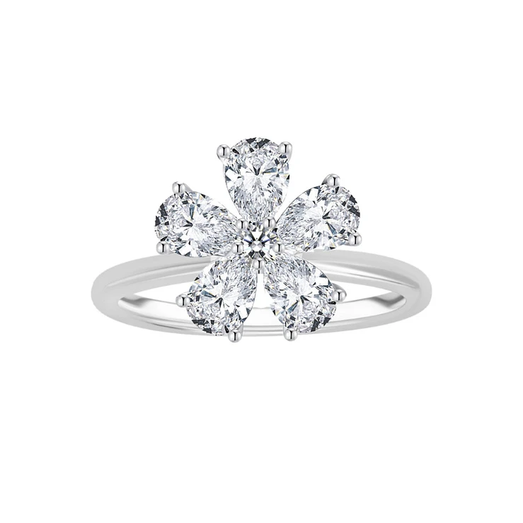 Украшение GIA  Кольцо c бриллиантами 3,53 ct. G/VS1   