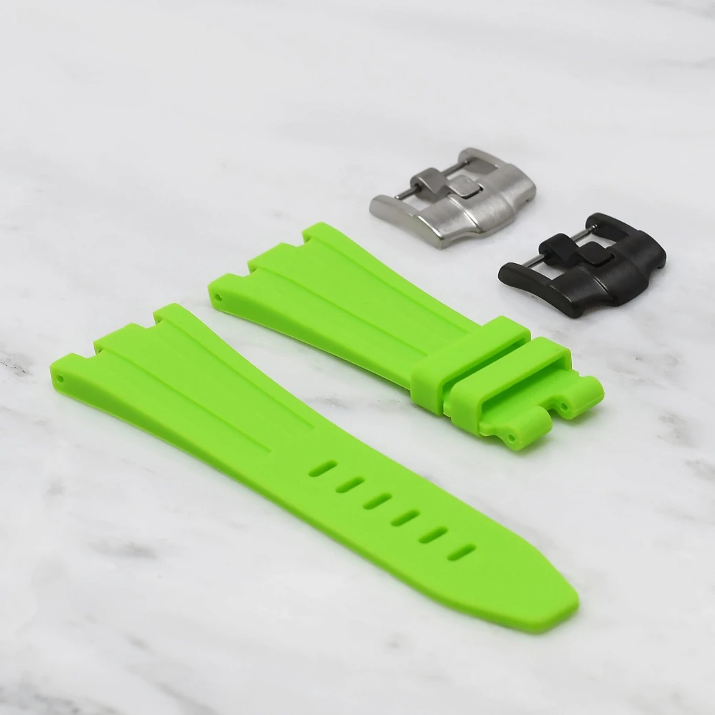 Часовой ремешок Audemars Piguet  Ремешок Для Часов Lime Ap Diver 42Mm Strap  