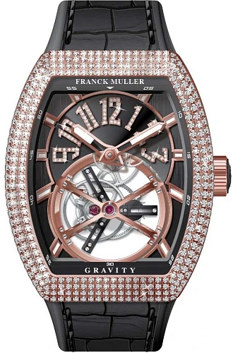 Заказать Franck Muller  Mens Collection Gravity Vanguard Yachting  V 50 LT GRAVITI CS D NBR CD 5N.NR