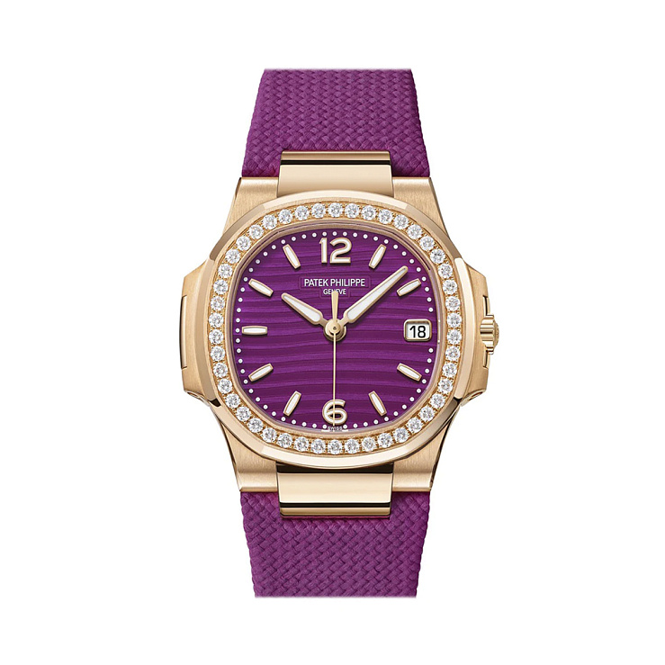 Часы Patek Philippe  Nautilus Date Lady Rose Gold  7010R-013