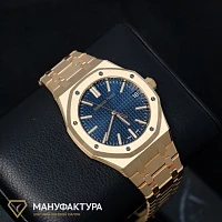 Часы Audemars Piguet  Royal Oak Selfwinding 50Th Anniversary Rose Gold Blue Dial  15510OR.OO.D315CR.01 