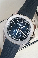 Часы Patek Philippe  Aquanaut Chronograph White Gold Blue  5968G-001