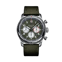 Часы Breitling  Aviator 8 B01 Chronograph 43 Curtiss Warhawk  AB01192A1L1X2