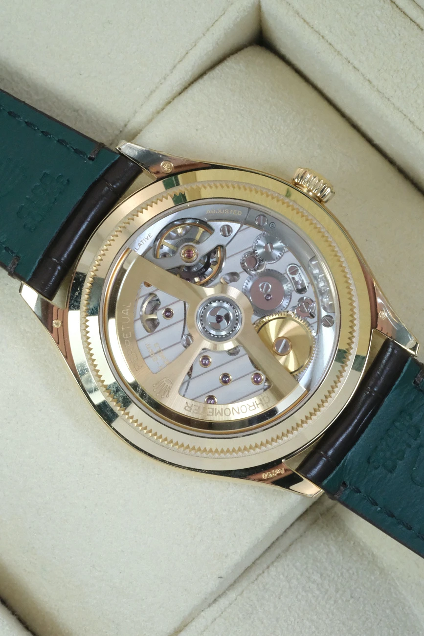 Часы Rolex  1908 Yellow Gold White Dial  m52508-0006