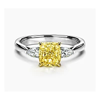 Украшение GIA  Кольцо С Бриллиантом 2,22 Ct. W To X Range/Vvs2   