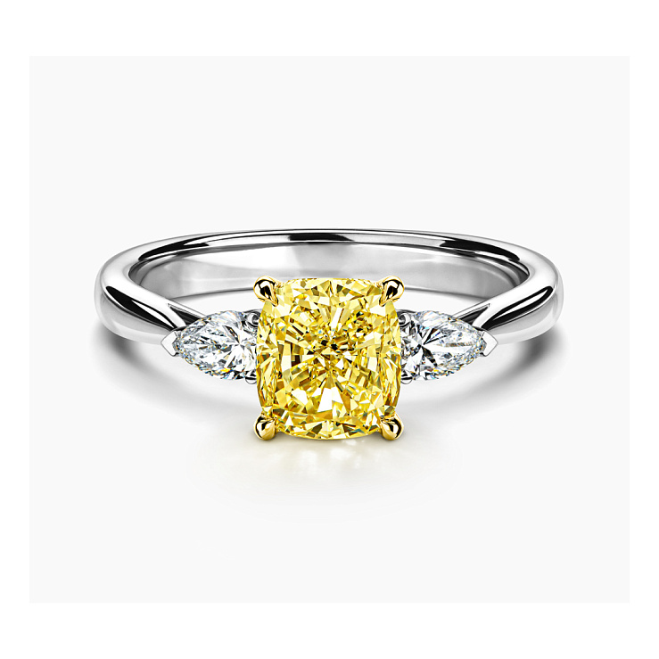 Украшение NO NAME  Кольцо С Бриллиантом 2,22 Ct. W To X Range/Vvs2   