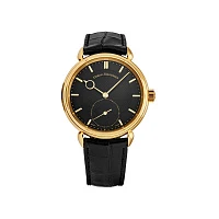 Часы URBAN JURGENSEN  1745 Black Dial Men's Watch 1140 Yg  1140 YG L023 CSU