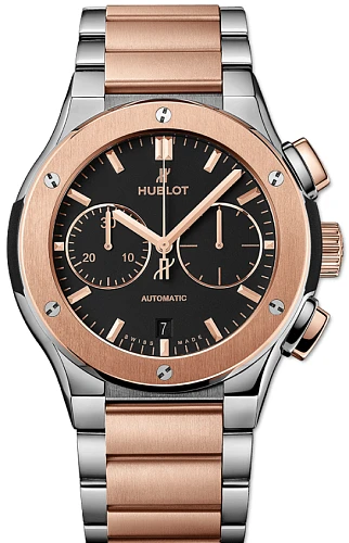 Заказать Hublot  Classic Fusion Chronograph Titanium King Gold Bracelet  520.NO.1180.NO