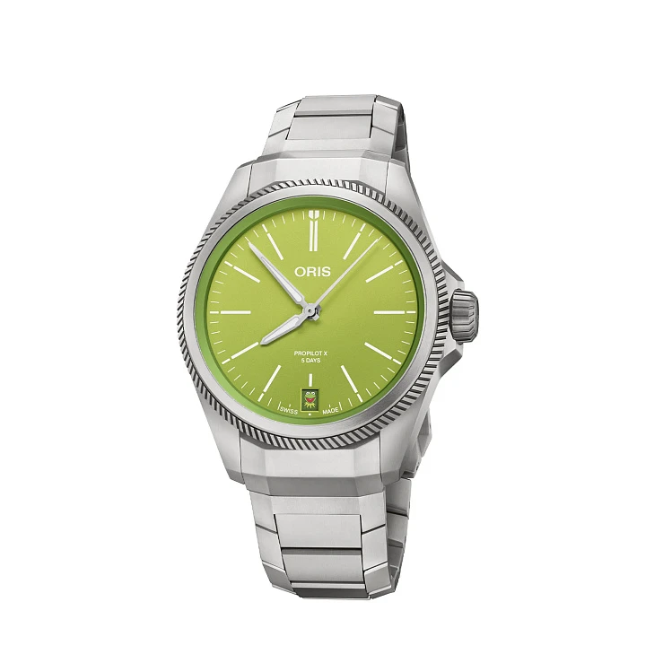 Часы ORIS  Propilot X Kermit Edition  01 400 7778 7157-Set