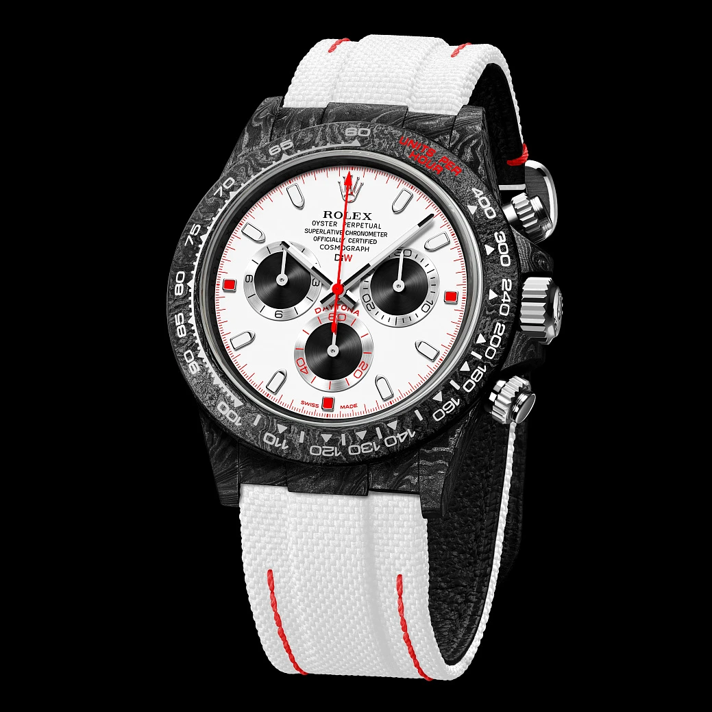 Заказать DiW  Rolex Daytona 40 Mm Speedster White  