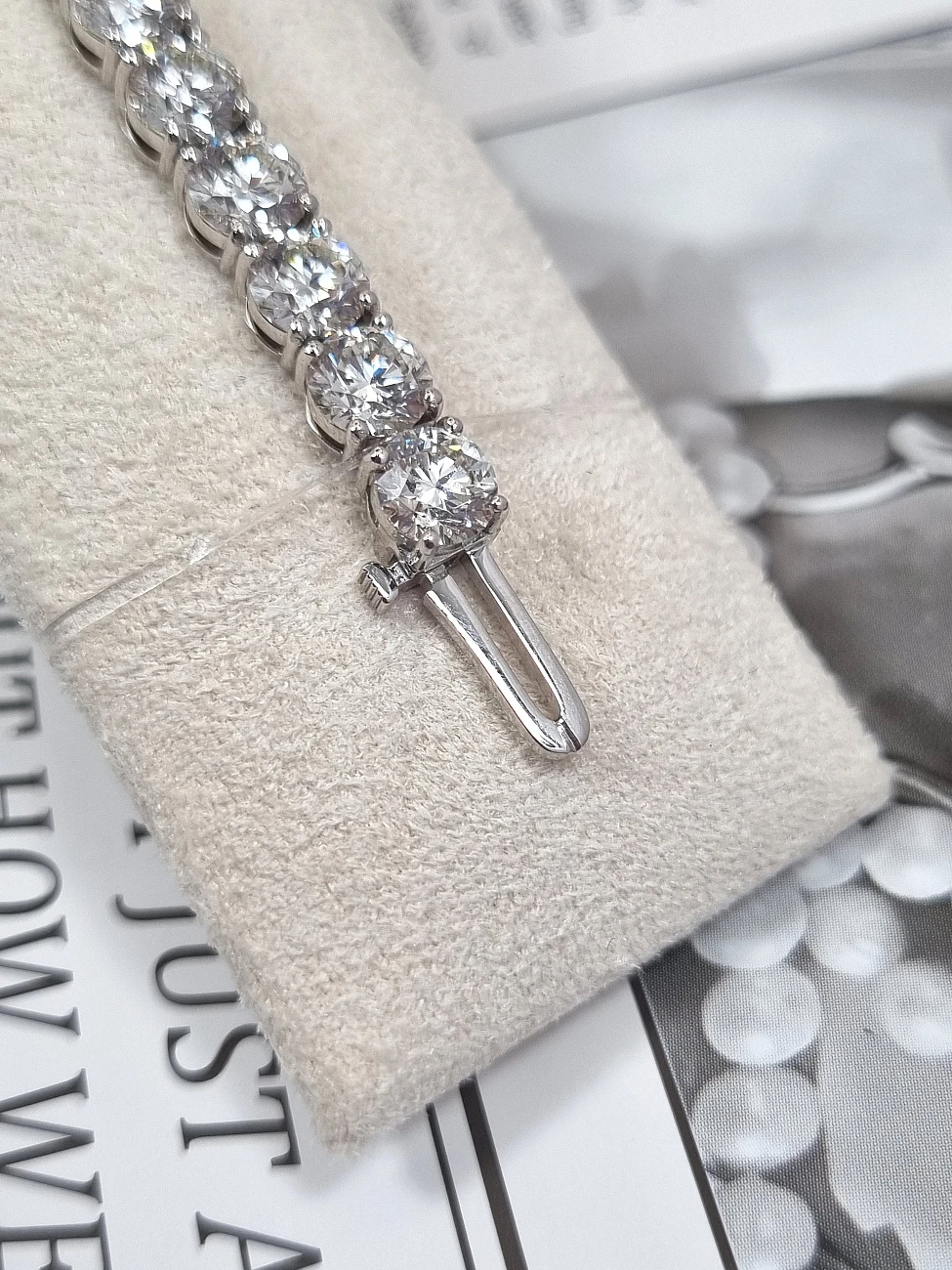 Украшение GIA  Браслет с бриллиантами 21,21 ct. I/VS1 (3 Excellent)   
