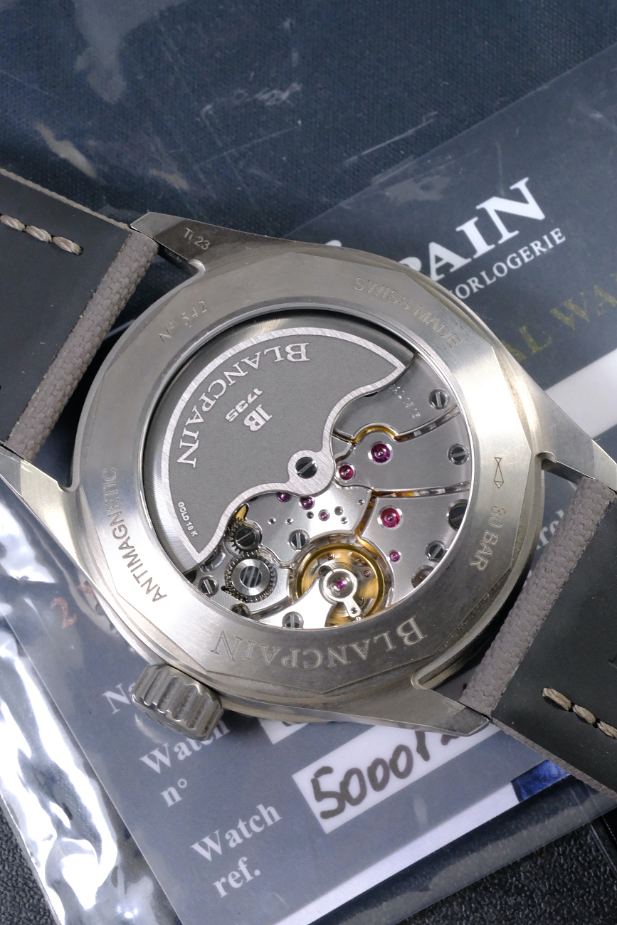 Часы Blancpain  Fifty Fathoms Bathyscaphe  5000 1210 G52A