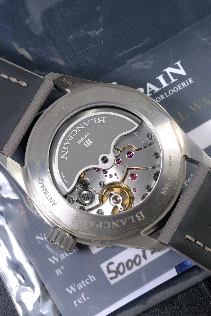 Часы Blancpain  Fifty Fathoms Bathyscaphe  5000 1210 G52A