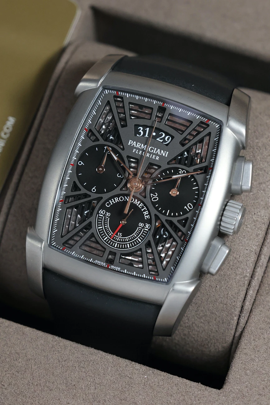 Часы Parmigiani  PARMIGIANI FLEURIER KALPAGRAPHE Skeleton Titanium  PFC193-3040200-XO1442
