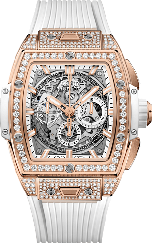 Заказать Hublot  Spirit Of Big Bang King Gold White Pave  642.OE.2010.RW.1604