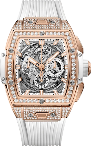 Заказать Hublot  Spirit Of Big Bang King Gold White Pave  642.OE.2010.RW.1604